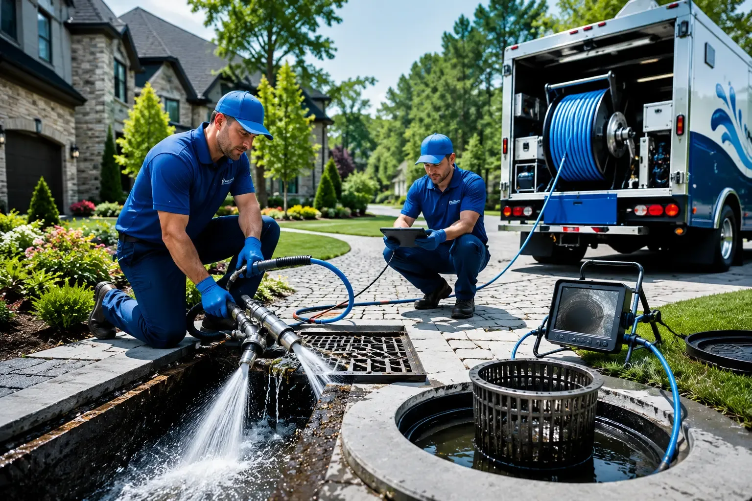 Local outdoor drain cleaning professionals in Gorham, ME