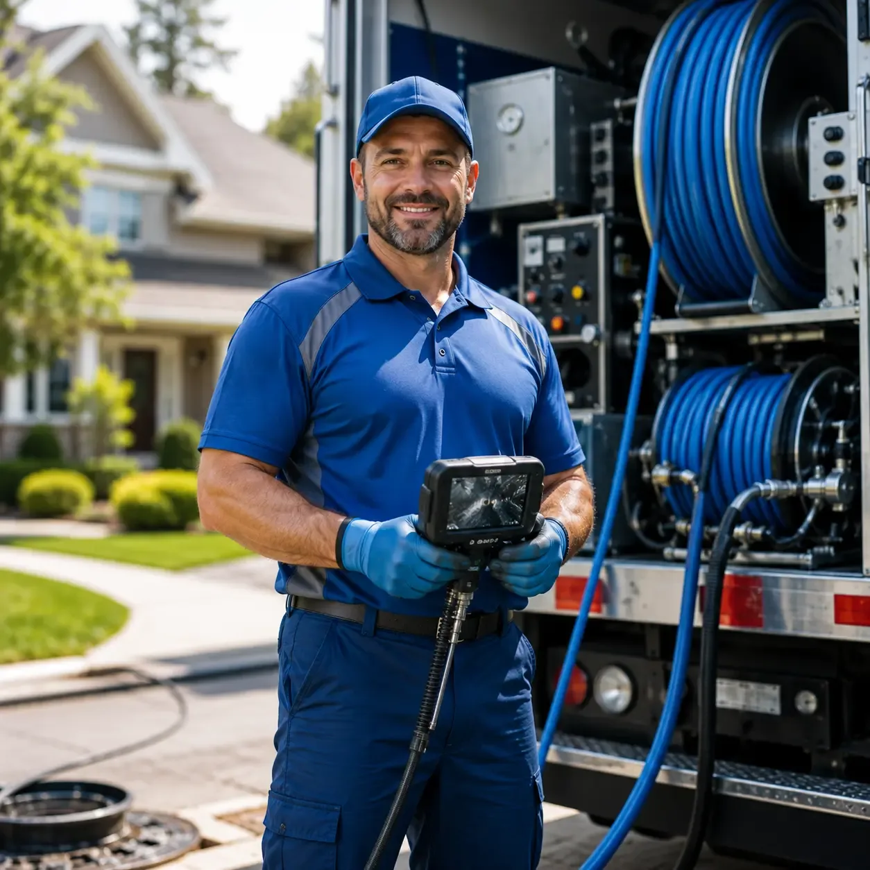Local outdoor drain cleaning specialists in Gorham, ME